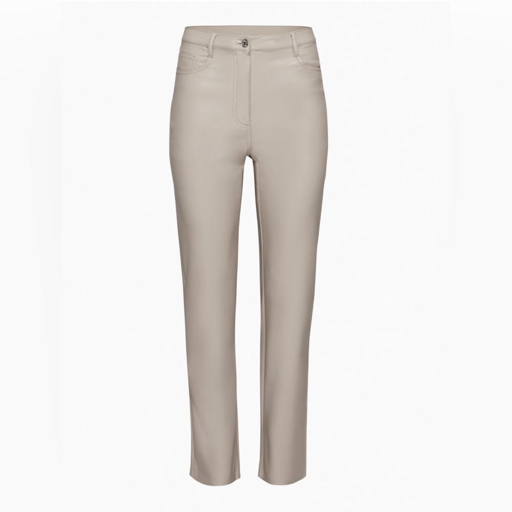 Aritzia Melina Pants Light Taupe 6 EUC